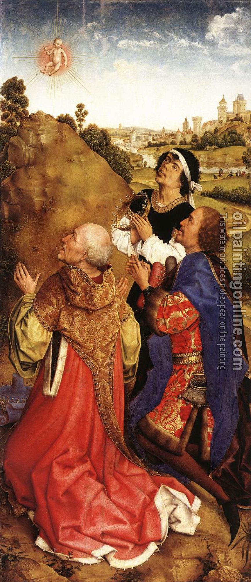 Weyden, Rogier van der - Bladelin Triptych-right wing